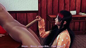 Min Sexy 3D Pige Kunimitsu i Hed Animation