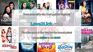 Busty lærerinde fristet af tøs og stedmor i dampende lesbisk sex