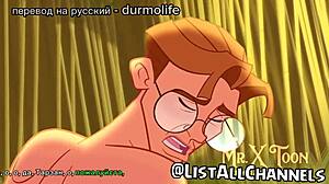 Mailo in Tarzan v vroči gej animacijski avanturi za ultimativno zabavo in vzburjenje