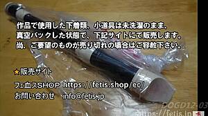 일본 여자 코토리, 자위하면서 냄새 맡는 비디오