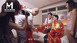 梁允菲とのワイルドな結婚式の夜、忘れられない