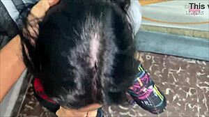 Svuota quelle palle, Carahoney, prendi tutto quello sperma spesso in bocca!