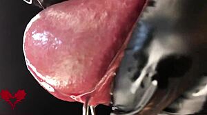 si že videl ekstremni close-up akcijo piščalke z lateks rokavicami in izlivom?