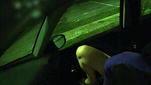 Istri dogging di parkir umum, orang asing bikin squirt! 😱