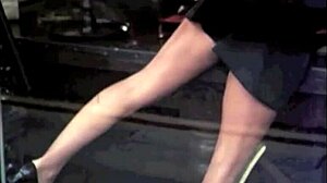 Vintage haariger Cumshot mit Stiefschwester