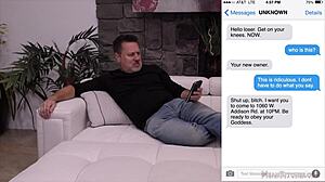 Audrey Madison dominerar förlorare i femdom lek