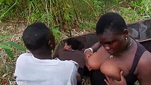 Merde, le sexe dans la brousse avec African Gift est la meilleure expérience !