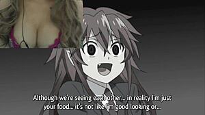 וואו, ואמפירה עם ציצים גדולים אוהבת אנאל קשה בהנטאי!