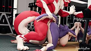 哦，天哪，这些毛茸茸的Yiff动画太疯狂了！