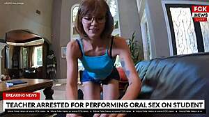 Lærer arresteret for oralsex på Fuck News