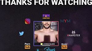 Fan! 55-årig mormor tar sperma i röven på cam!