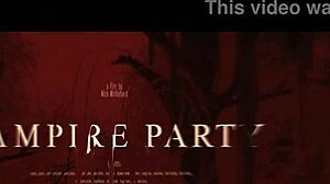 Halloween grupowa impreza analna szaleje przez 2 godziny