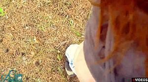 请请请在这次狂野户外POV中射里面！