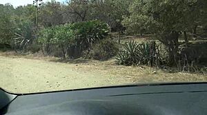 Ó istenem, egy idegen felvett és megmutatta hatalmas farkát a kocsiban