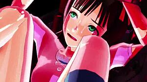 Puru Puru Haruka 09 - 激烈的Hentai尼龙拉扯游戏行动。