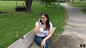 Jason iz petka 13. lovi Valentino Bellucci, ji naredi creampie v poročeni pički pred vrnitvijo moža