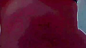 生意気な生徒がトイレでソロでオナニーしてディルドを吸う