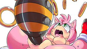 索尼克和艾米的本子动作怎么了？