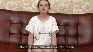 Il casting vergine di Samanta Grom, la prima volta