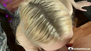 Аматьорска двойка на 18+ снима интимна домашна секс лента