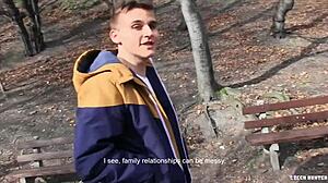 Вау, этот евро твинк получает грубый анальный трах в Чешском Охотнике!