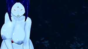 Ehi Raven, fammi una sega con quelle cosce grosse nella foresta buia!